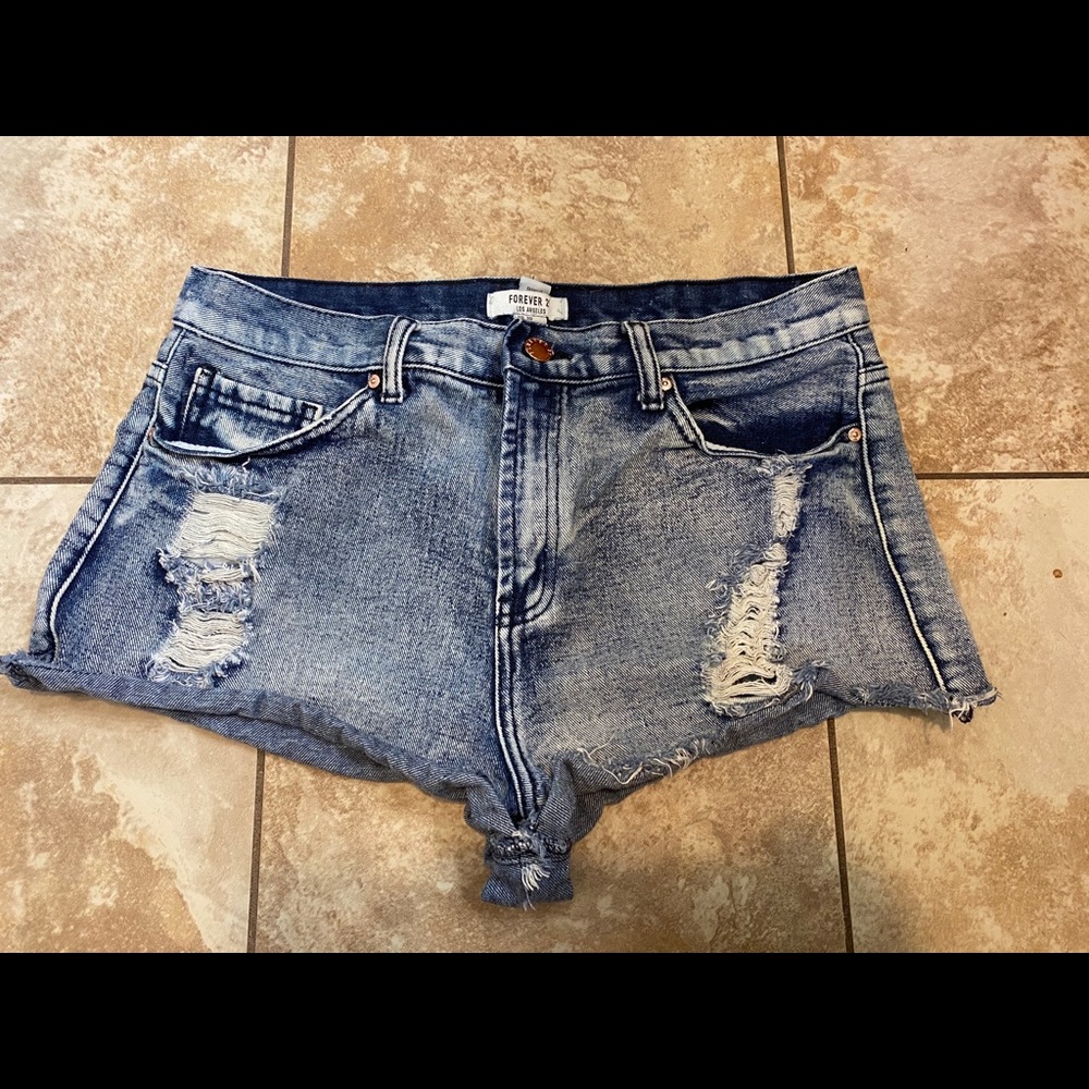 Forever 21 high wasted shorts